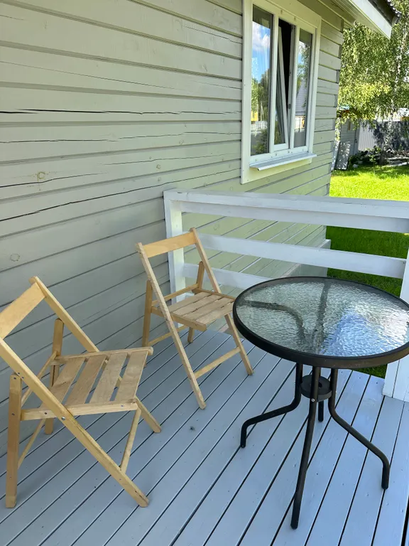 Дом с баней у водохранилища