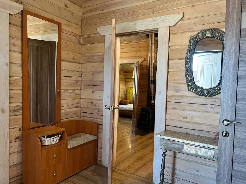 Шале Муха дом с верандой