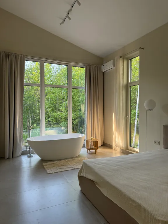 Загородный дом у леса для отдыха души и тела