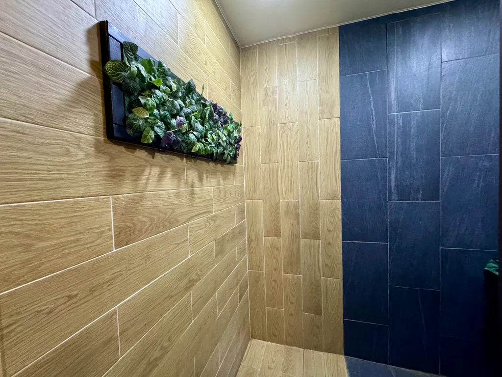 Дом с баней на дровах