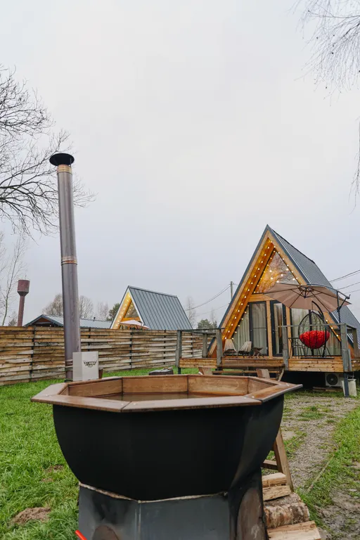 Комфортный дом с видом на лес