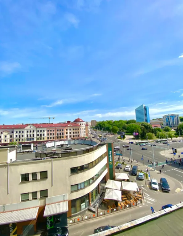 Двухместный номер с отдельными кроватями возле метро Немига