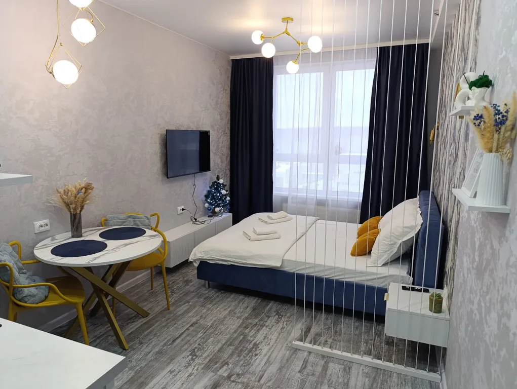 Квартира Уютная студия в комплексе элитных апартаментов — аренда посуточно в Мытищи