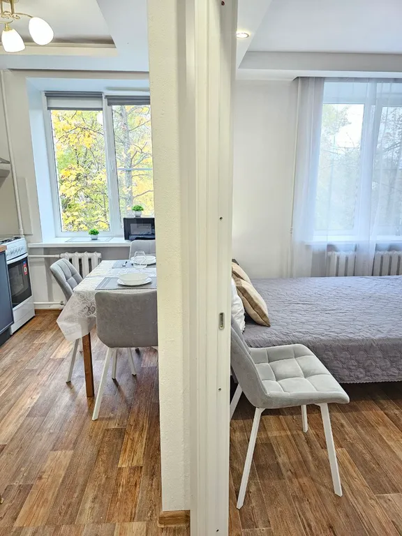 Светлая однокомнатная квартира возле реабилитации