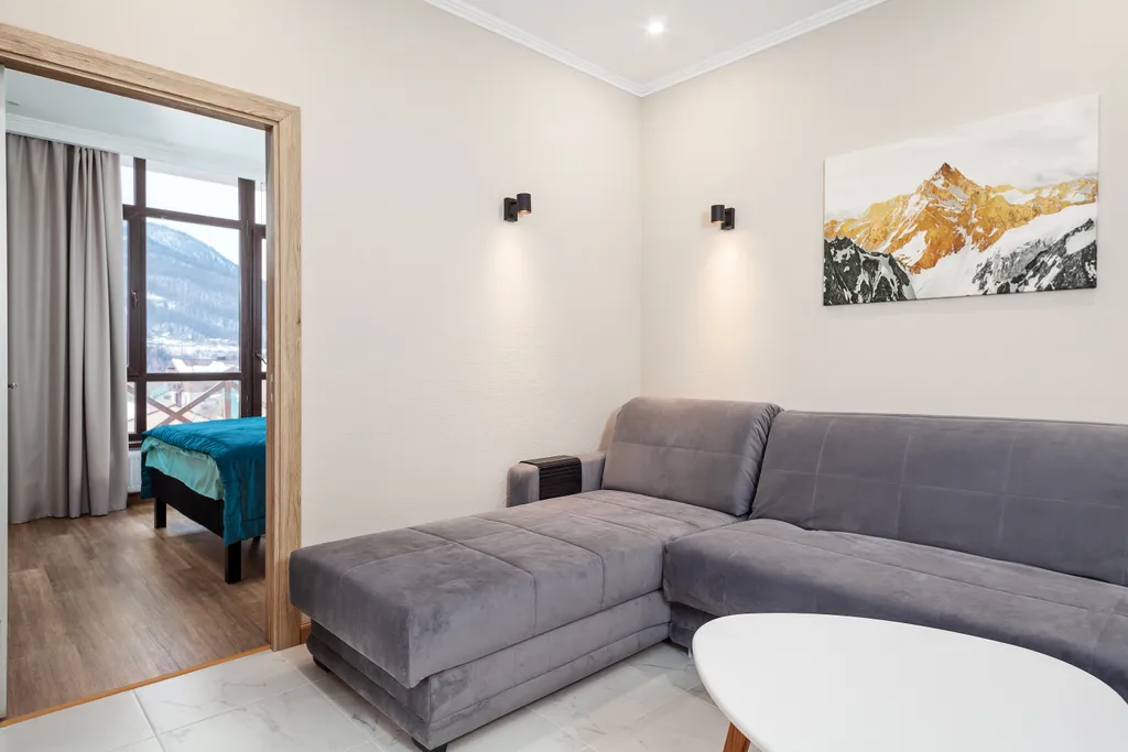 Квартира с великолепным видом на горы