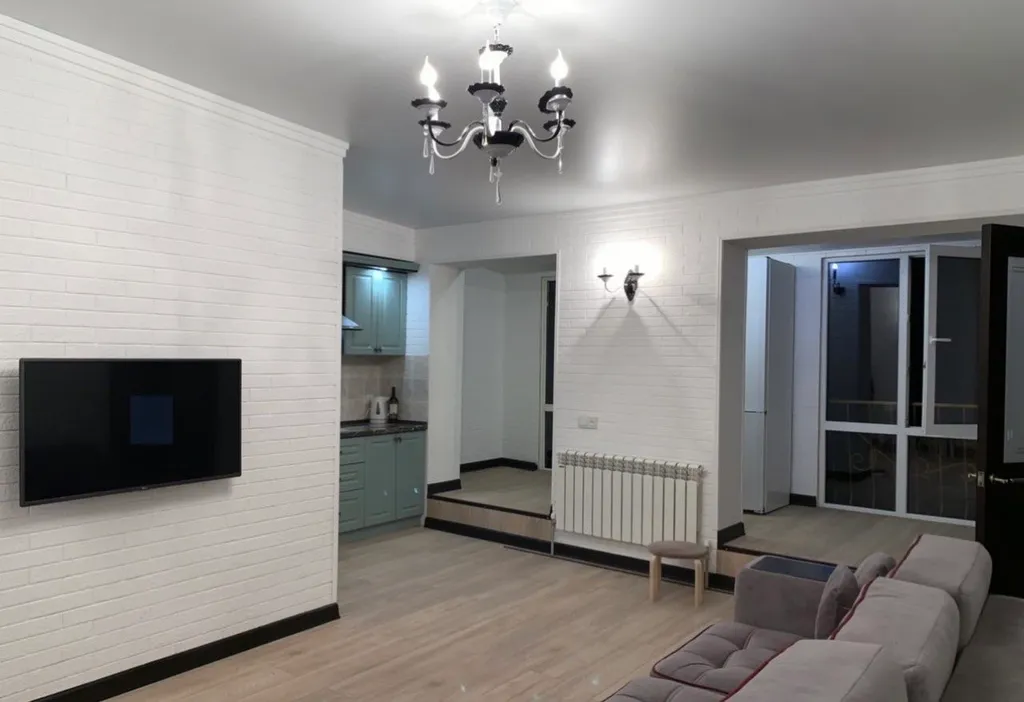 Уютная квартира в Фиагдоне с видом на горы