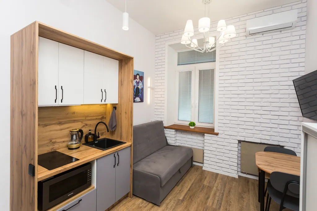 Двухэтажная квартира в центре возле моря