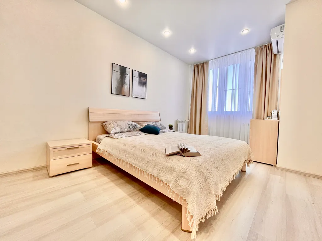 Квартира 1-комнатная квартира в новом доме с видом на Волгу — Самара