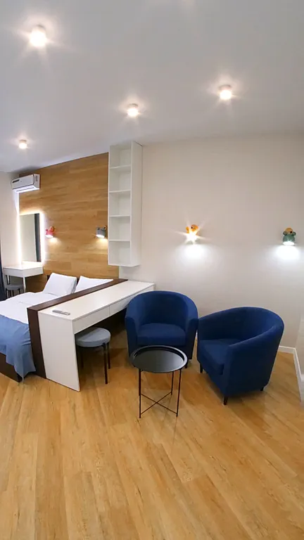 Стильная просторная квартира с лоджией