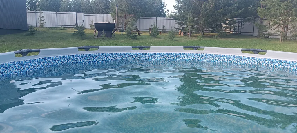 Уютный дом, дом-баня, банный чан,вид на лес рядом с сосновым бором