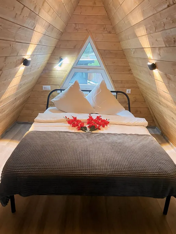 Уютный Аframe дом