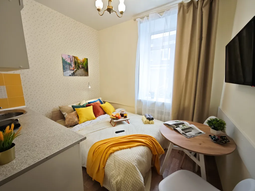 Уютная студия на 2х гостей возле клиники ННИИТО