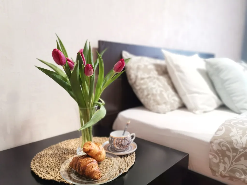 Уютная однокомнатная квартира с видом Волгу