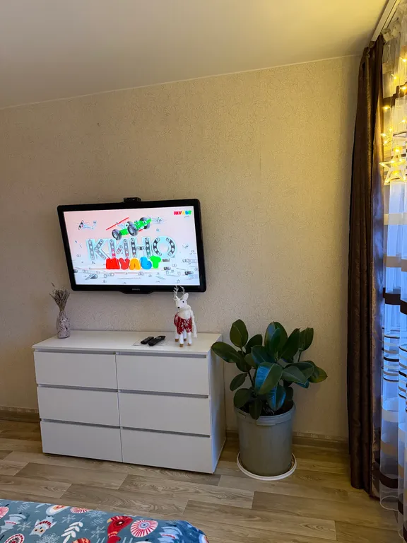 Чистая однокомнатная квартира со всеми удобствами