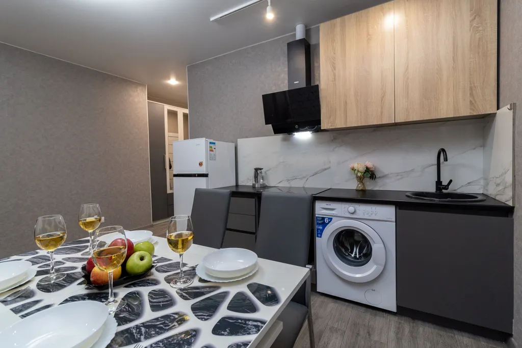 Квартира Квартира Евродвушка в современном районе — Краснодар