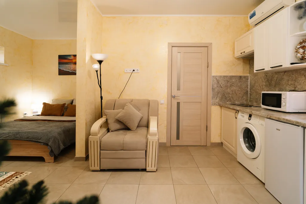 Уютная однокомнатная квартира вблизи трассы М4 Дон с крытой парковкой