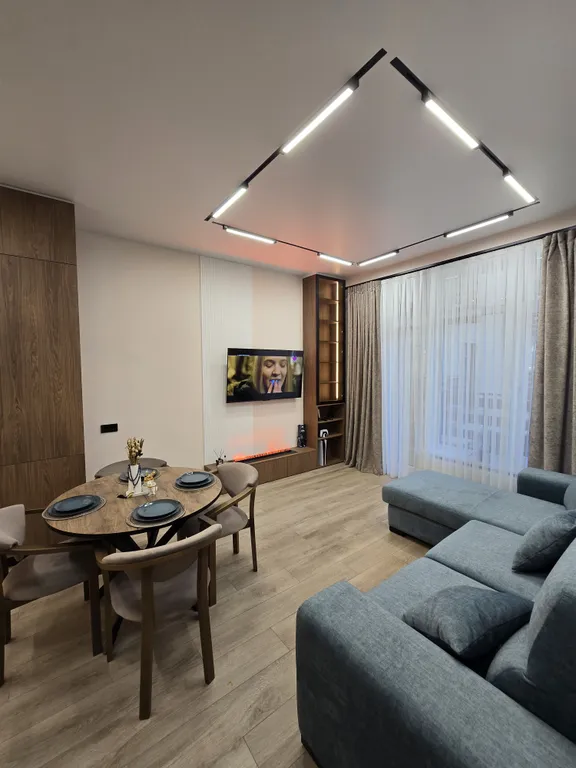 Уютная современная квартира с дизайнерским ремонтом в посёлке Терскол