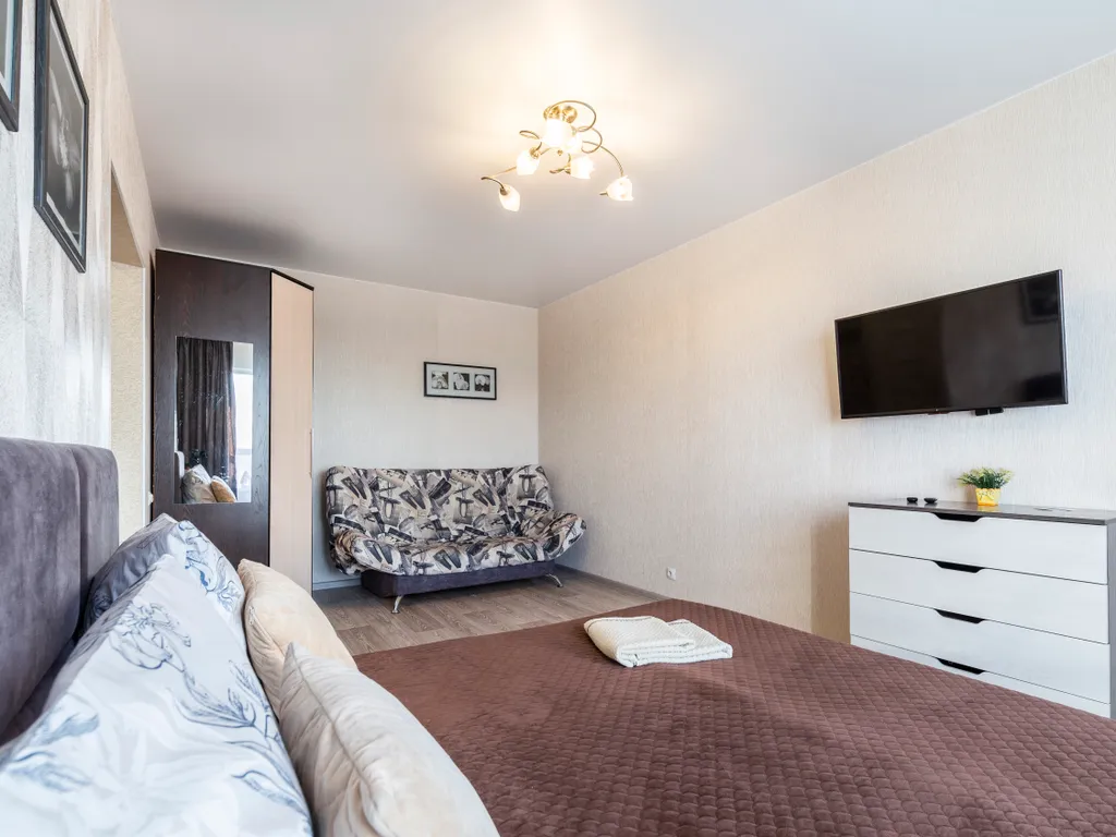 Однокомнатная квартира с видом на лес