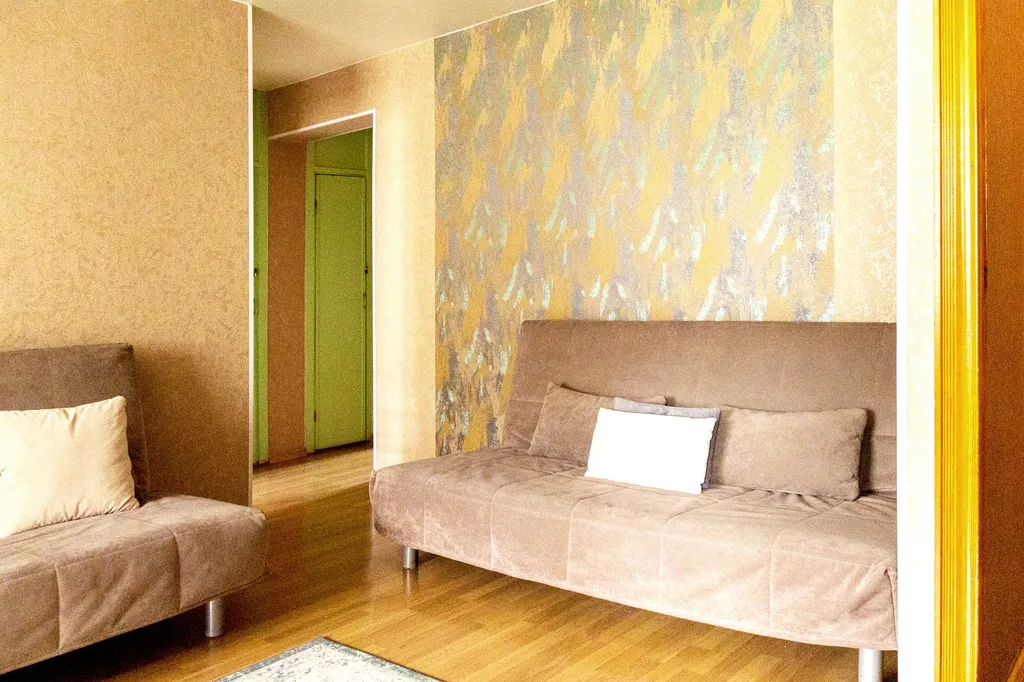 Просторная трёхкомнатная квартира на 3 этаже с балконом