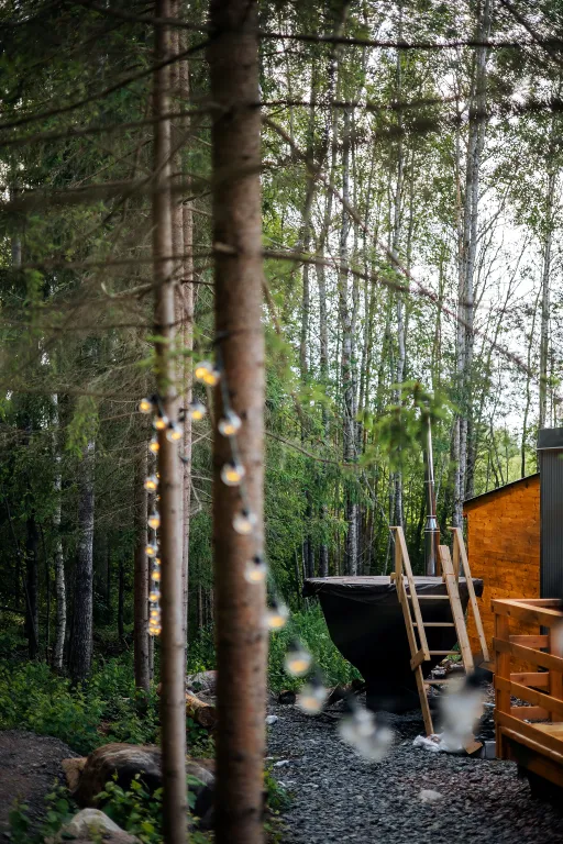 Коттедж Уютный коттедж в тихом сосновом лесу — Ларионово