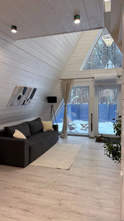 Уютный дом с видом на сосновый лес