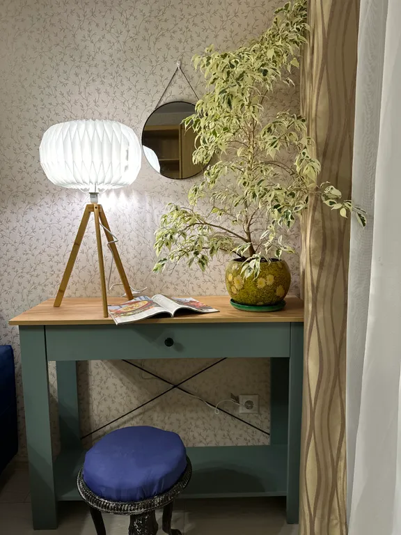 Семейная трёхкомнатная квартира с видом на Вознесенский храм