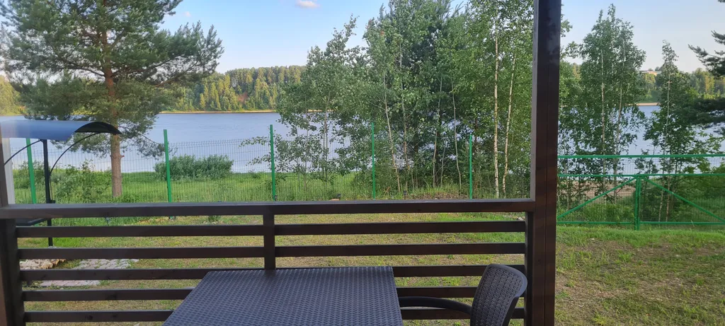 Дом 40m2 — чан, кухня, вид на Волгу