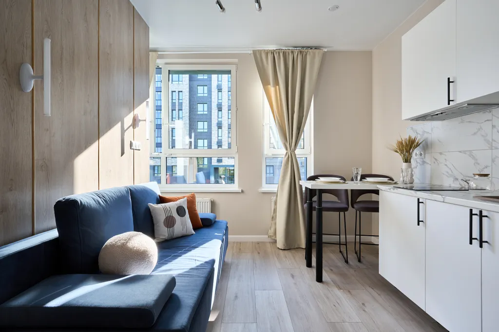 Просторная студия у аэропорта Шереметьево