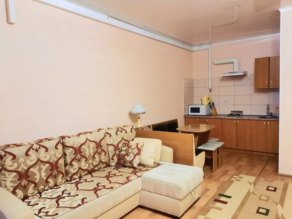 Просторная квартира-студия в 15 минутах от моря