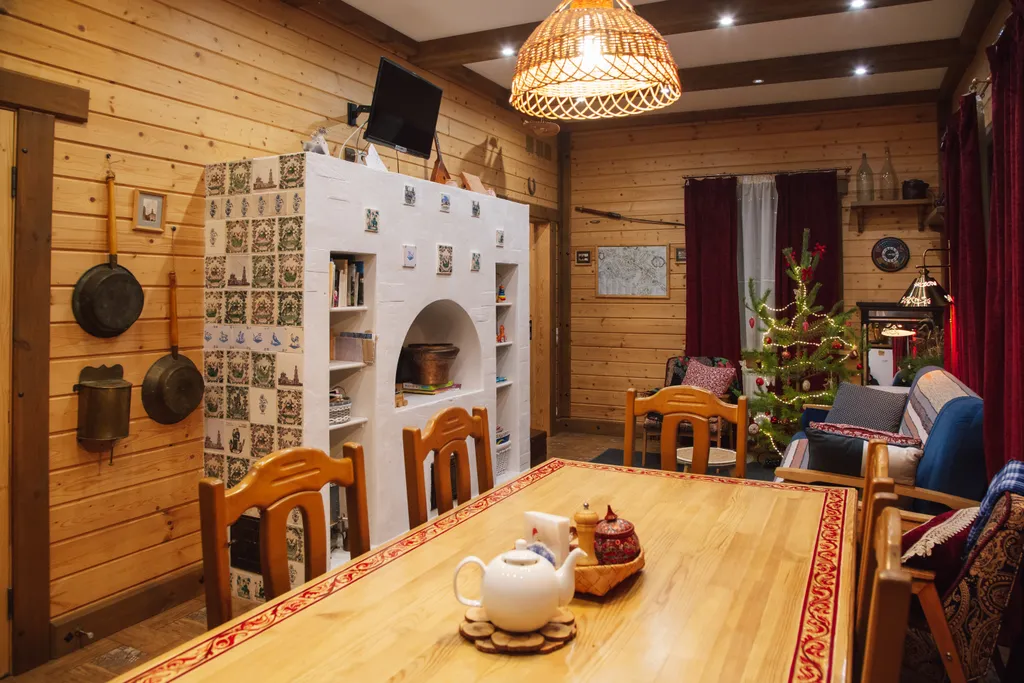 Этаж в доме с одной спальней, гостиной и верандой