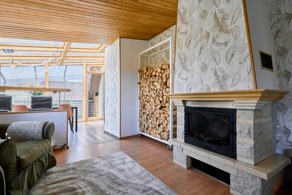 Коттедж Уютный просторный дом с баней для большой семьи — Ропшинские Ключи