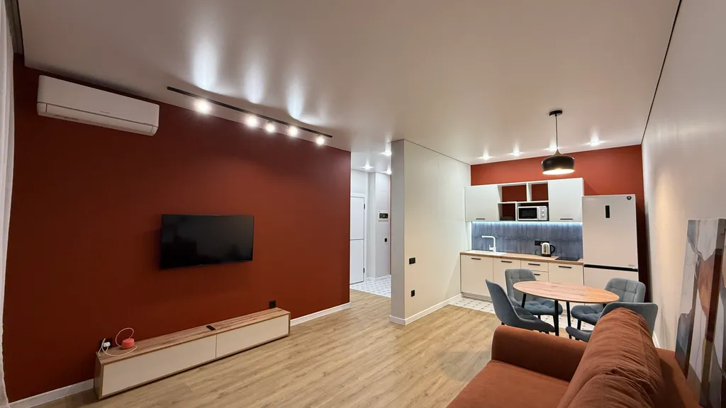 Современная однокомнатная квартира в центре Тюмени