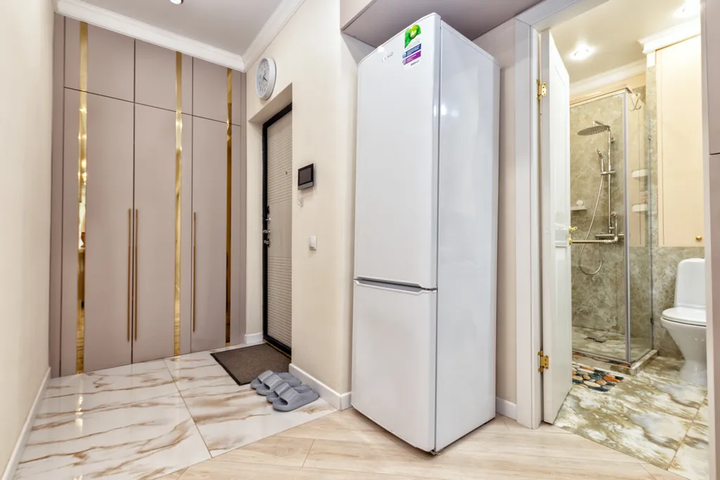 2-комнатная с видом на город возле набережной в старом центре Астаны