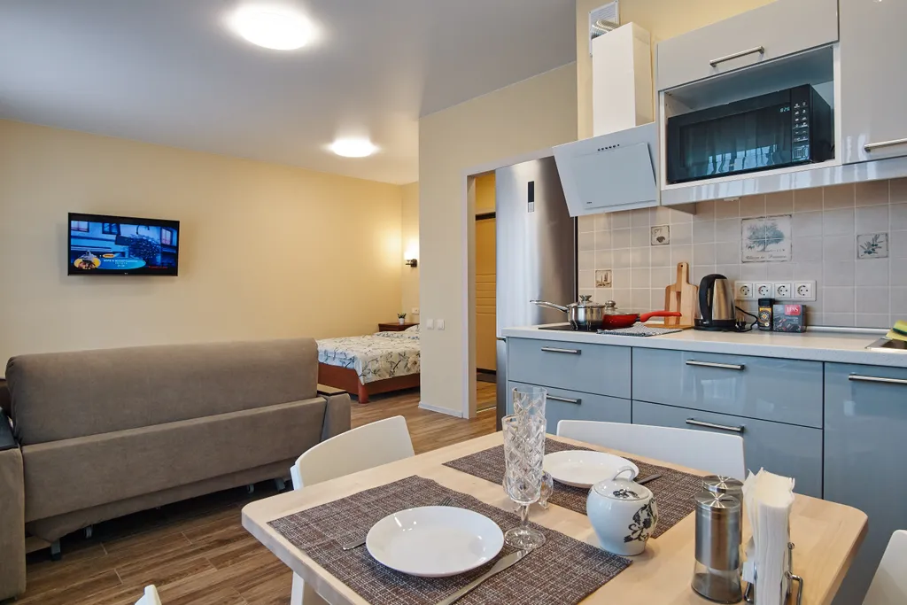 Квартира 5 мин до аквапарка, кондиционер, бойлер, уютно, тепло