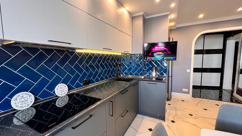 Квартира Шикарная квартира, рядом центр, метро Коломенская Остров Мечты. — Москва