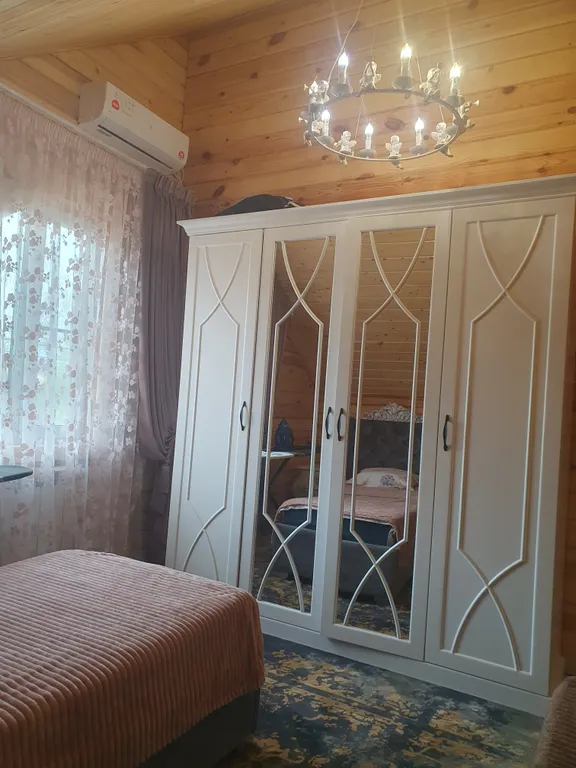 Уютный загородный дом из бруса с баней и чаном на дровах