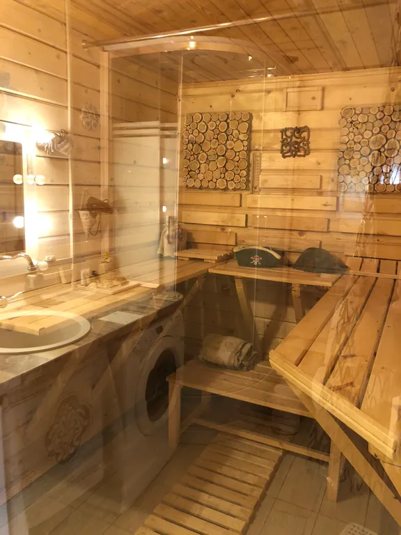 ТеремОК, дизайн сказки с финской сауной и мангал-олень