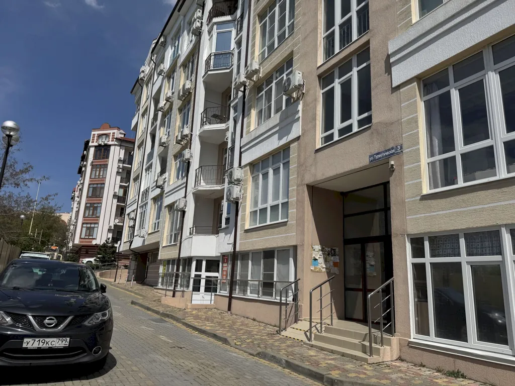 Квартира Квартира Компактная студия у моря в ЖК Лазурный - 5 мин до пляжа — Геленджик