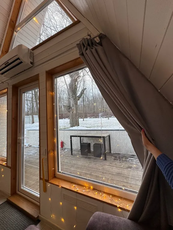 Уютные домики в стиле а-фрейм