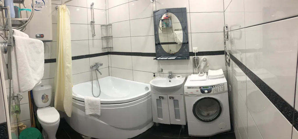 Просторная 2-комнатная квартира рядом с морем