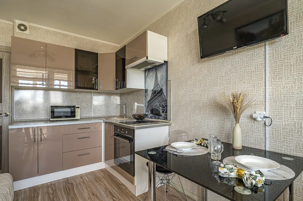 Уютная 1-комнатная квартира в ЖК Рифей