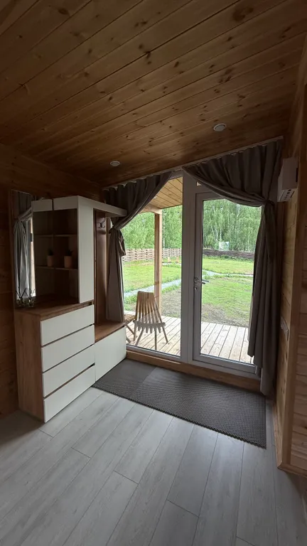 Шале с баней на дровах