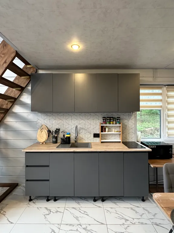 Коттедж Новый дом, барнхаус с баней и чаном на природе — Шумилово