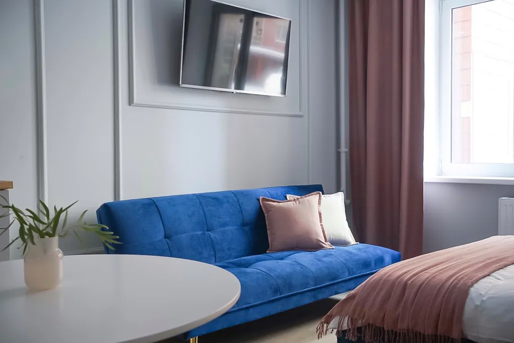 Квартира Квартира Современная студия Сиреневая у озера — Калининград