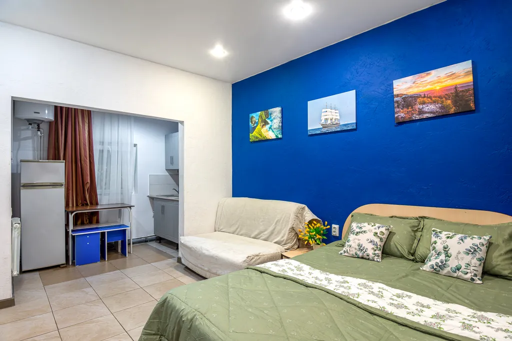 Квартира Квартира Студия в 5 минутах от пляжа сады морей — Геленджик