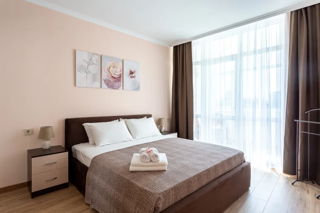 Двухкомнатная квартира с балконом Москва Lamare мкрн. Светлана