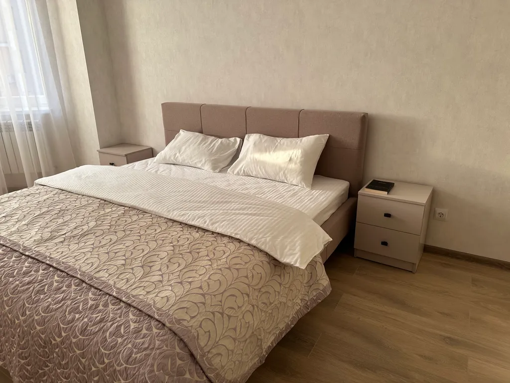 Стильная квартира в новом ЖК с видом на Эльбрус