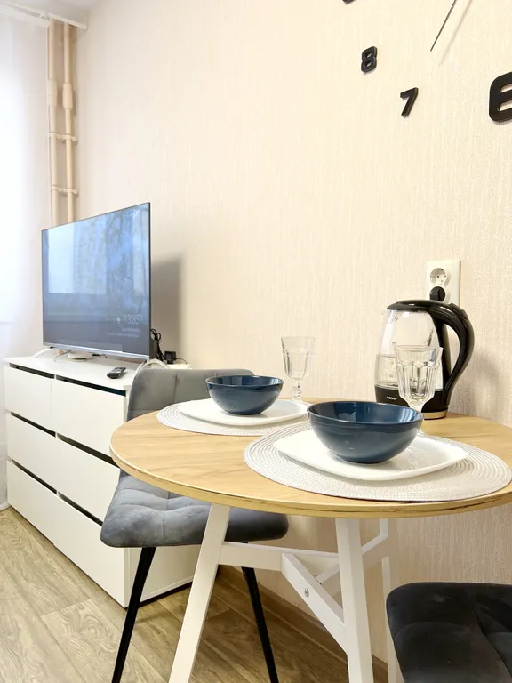 Уютная студия в новом современном доме