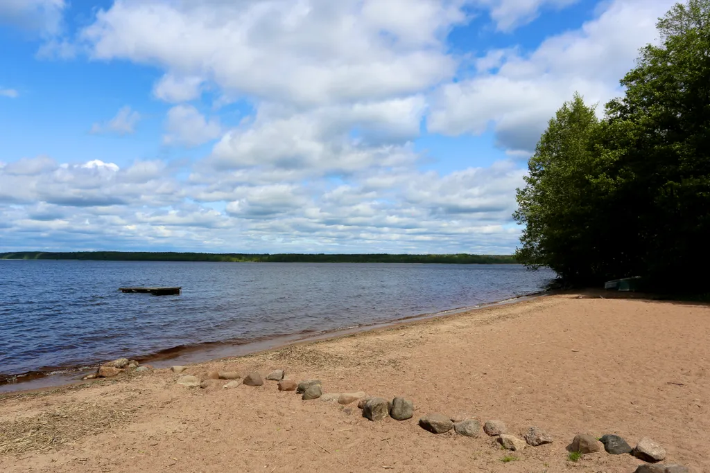 Коттедж Дом у озера — Глубокое (Каменногорское г/п)