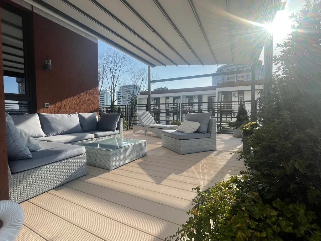 Квартира Апартаменты с большой террасой с видом на море — Адлер